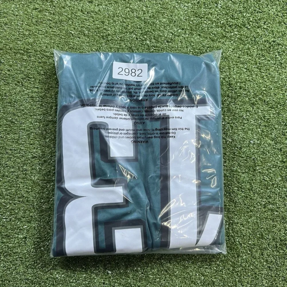 Eagles #13 Custom Named Jersey Size L NWOT